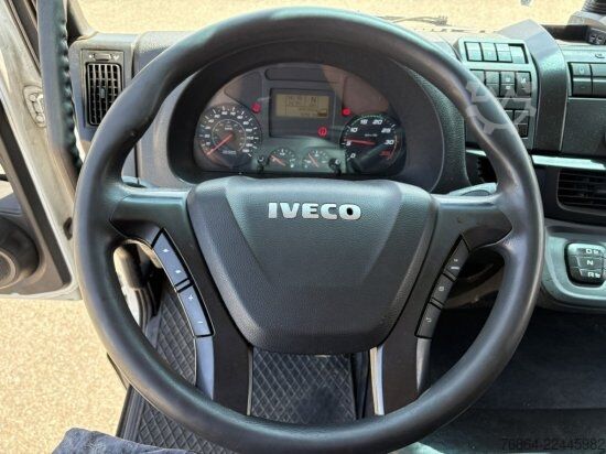 Φορτηγό πλατφόρμα με μουσαμά IVECO EUROCARGO 140E PLANE, LBW BÄR, EURO 6, KLIMA