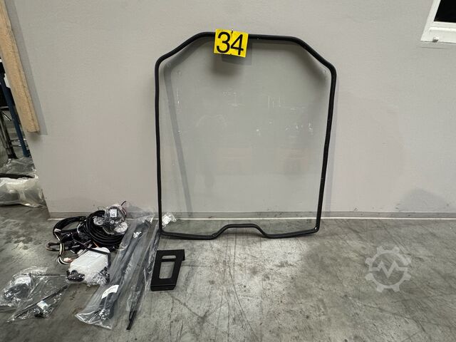 Windscreen + Windscreen wiper + Material Linde 386 Windshield + Accessories [ID: 1034]