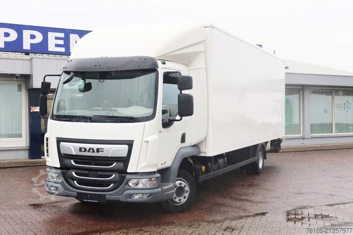 Box body DAF LF 45 .210 Bak + Dhollandia 1500 Kg klep + slaa...