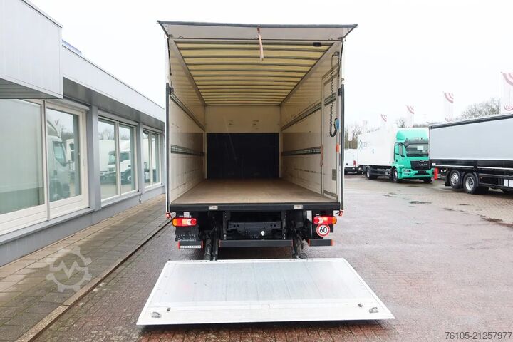 Box body DAF LF 45 .210 Bak + Dhollandia 1500 Kg klep + slaa...