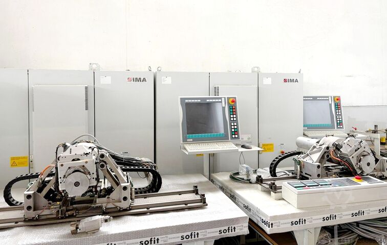 Formaat- en kantenlijmstraat - 4 zijden IMA + MEINERT 2 Combima II + P 415