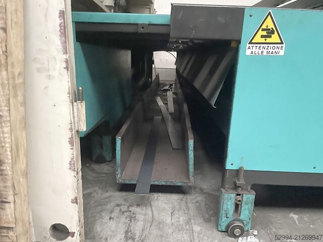 Hydraulic guillotine shears LVD MVS-C 4100 x 6 mm CNC