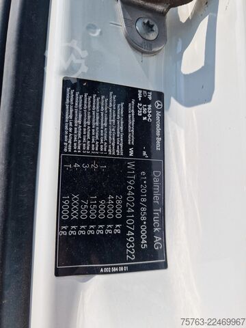 Sistema de brazo de gancho Mercedes-Benz Arocs 2645 6x2*4 with Hydrodrive - Palfinger T1...