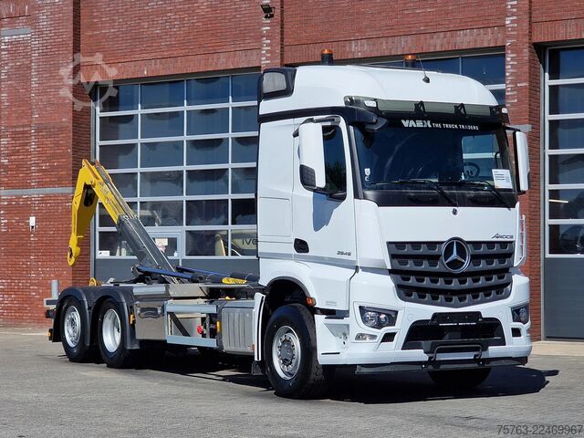 Sistema de brazo de gancho Mercedes-Benz Arocs 2645 6x2*4 with Hydrodrive - Palfinger T1...