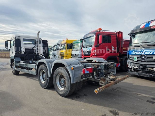 Truck chassis MAN TGS 33.320 / WENIG KM / 6X4 / Full Steel /Manual