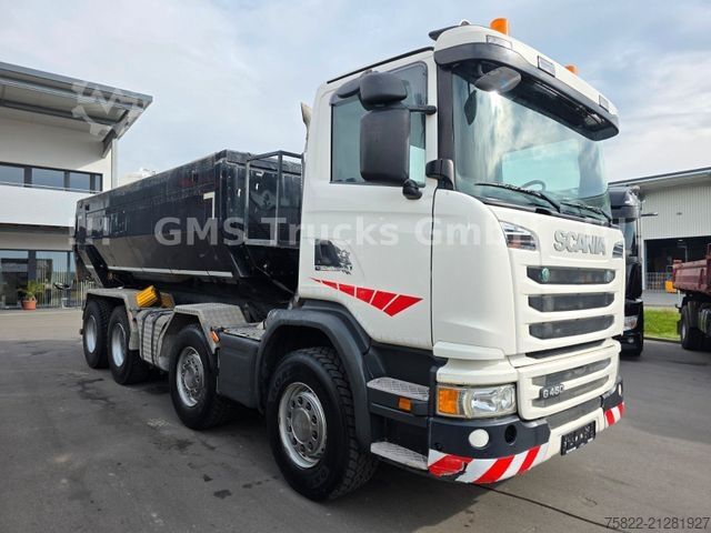 Sklápěcí vůz SCANIA G450 / ISO Thermo Mulde / 8X4 / Opti Cruise