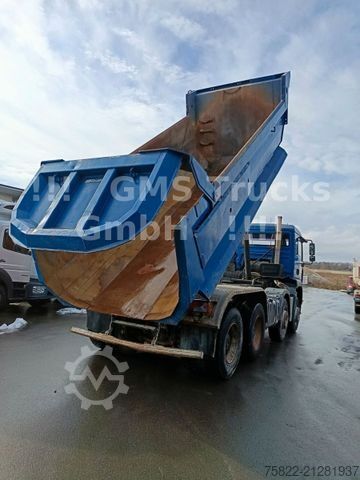 Billenő teherautó MAN MAN TGA 35.430 / 8X4 / Meiller Mulde / BORDMATIK