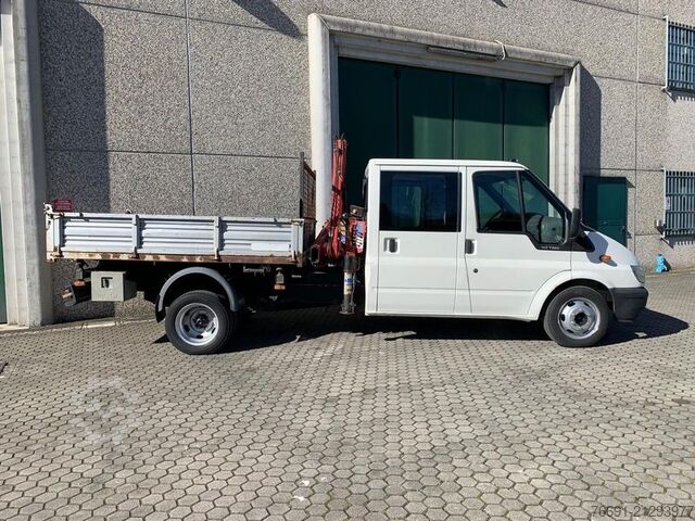 Transporter mit Kipper Ford Transit 350 7 posti  + GRU + RIBALTABILE
