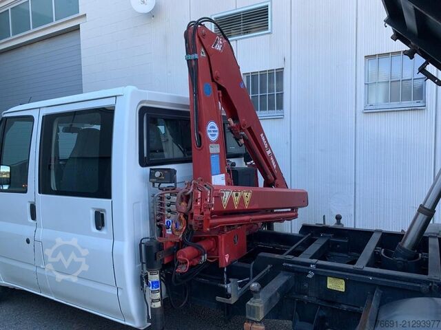 Transporter mit Kipper Ford Transit 350 7 posti  + GRU + RIBALTABILE