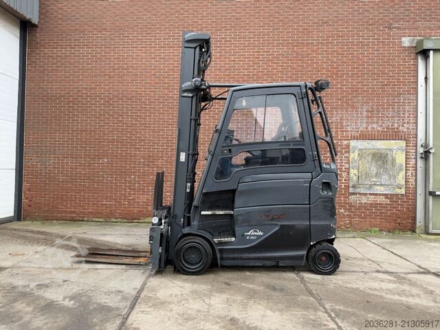 Electric 4-wheel forklift Linde E30HL-01/600