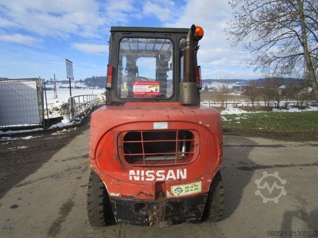 Diesel Forklift Nissan 4 Ton.-Triplex-FH 4,5m + Seitenschieber
