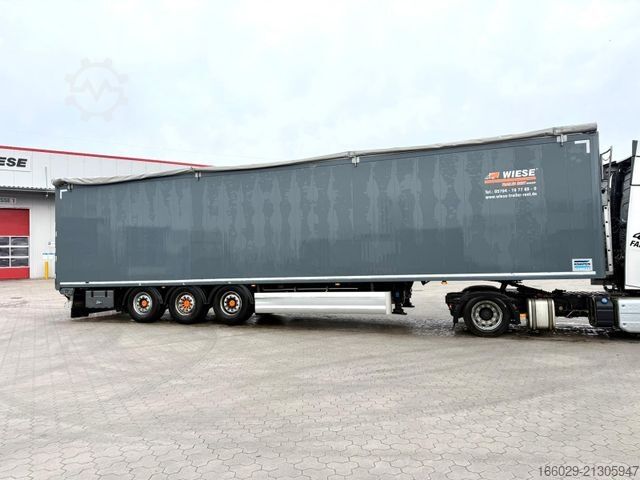 Walking floor semitrailer KNAPEN K100 Schubboden 92m³ 10mm Boden