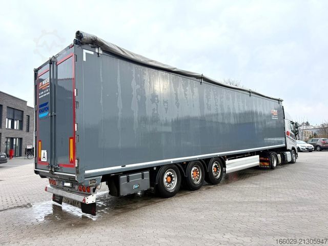 Walking floor semitrailer KNAPEN K100 Schubboden 92m³ 10mm Boden