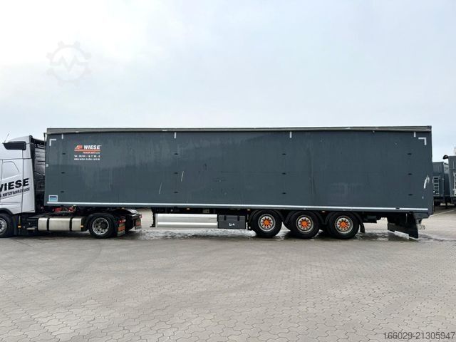 Walking floor semitrailer KNAPEN K100 Schubboden 92m³ 10mm Boden