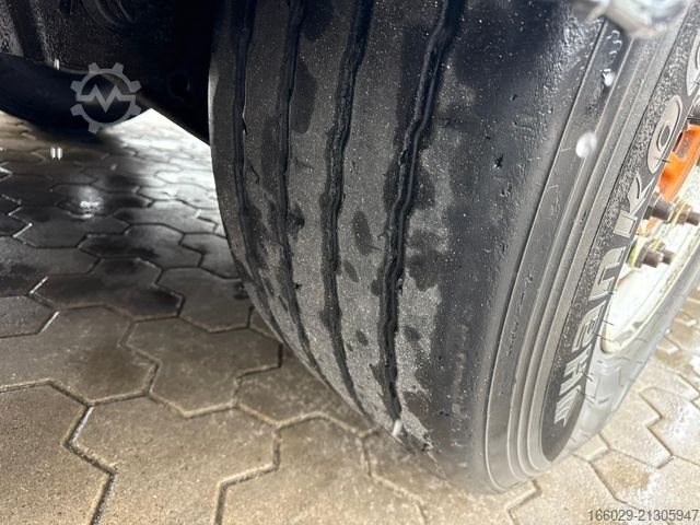 Walking floor semitrailer KNAPEN K100 Schubboden 92m³ 10mm Boden