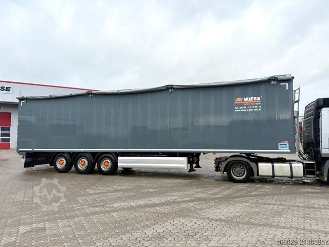 Walking floor semitrailer KNAPEN K100 Schubboden 92m³ 10mm Boden
