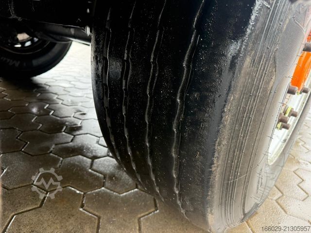 Walking floor semitrailer KNAPEN K100 Schubboden 92m³ 10mm Boden