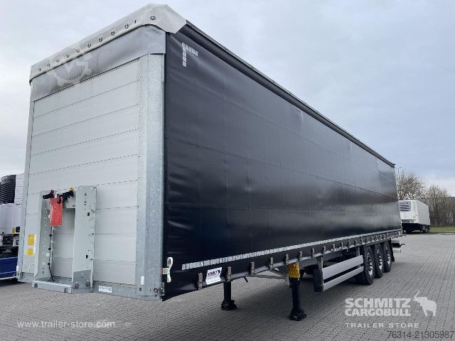 Open semitrailer with tarp Schmitz Cargobull Curtainsider Standard Getränke
