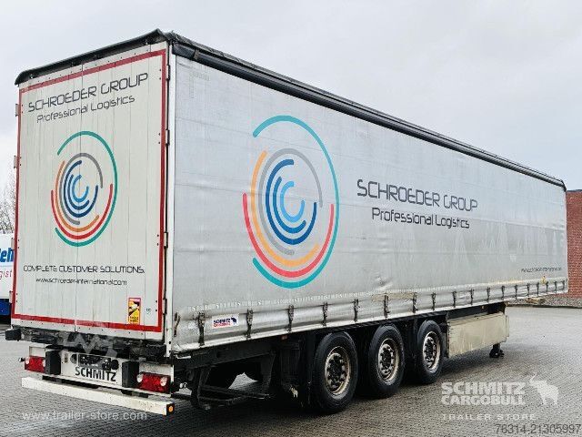 Open oplegger met zeil Schmitz Cargobull Curtainsider Coil Getränke