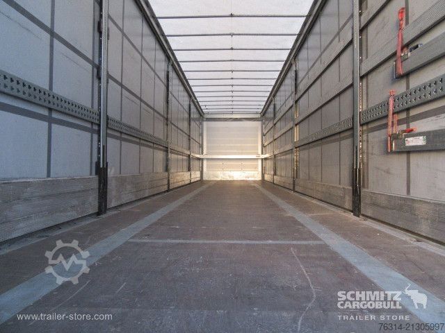 Open oplegger met zeil Schmitz Cargobull Curtainsider Coil Getränke