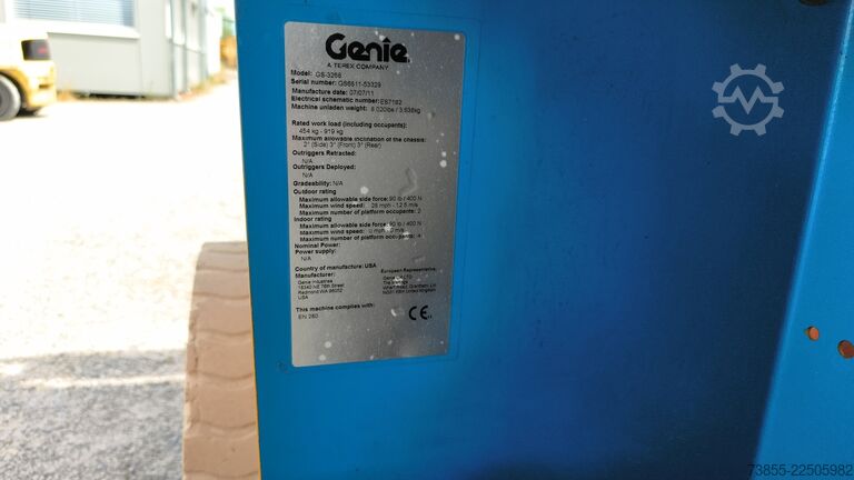 Makazasti podizni sto Genie GS-3268 DC