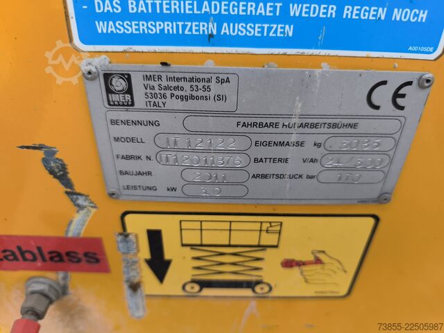 Saxlyftbord Iteco It 12122
