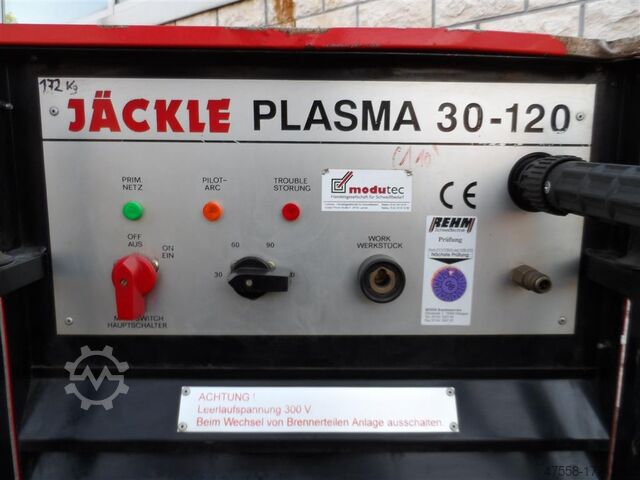 Plasmasnijder Jäckle Plasma 30-120