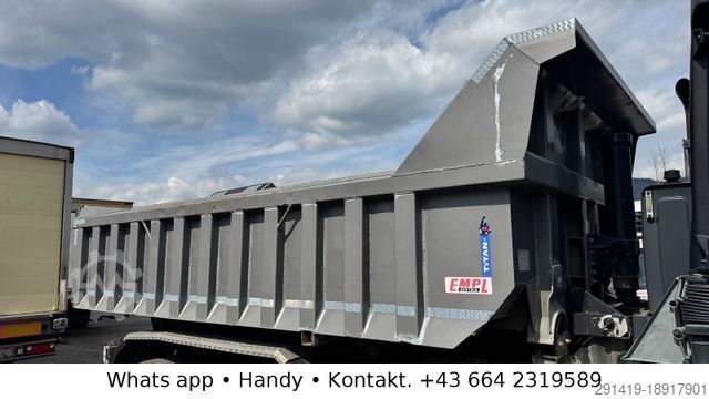 Speciale doeleinden vrachtwagen Empl Rückmulde mit Sattelplatte Baujahr : 2017