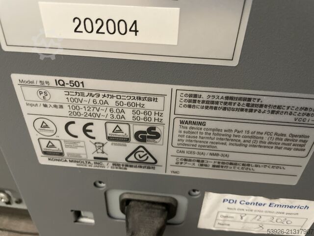 Digital print machine Konica Minolta AccurioPress C12000