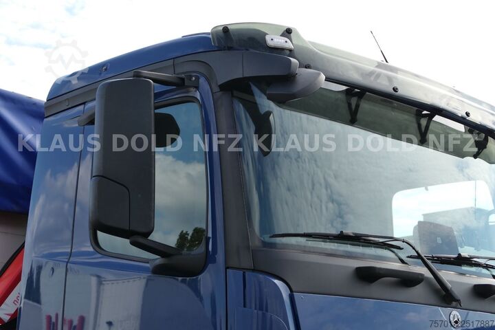 Jeřáb na nákladním automobilu MERCEDES-BENZ Actros 1836 Stahl Transport Kran Fassi F125 Funk