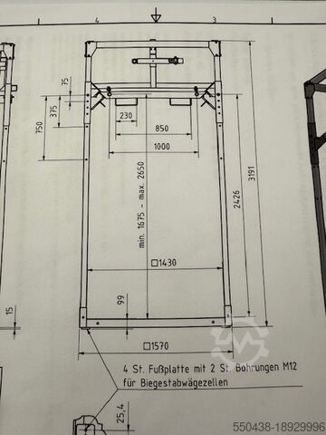 Dispositivo di riempimento Big Bag Big Bag Systems Typ 66.00.00.00