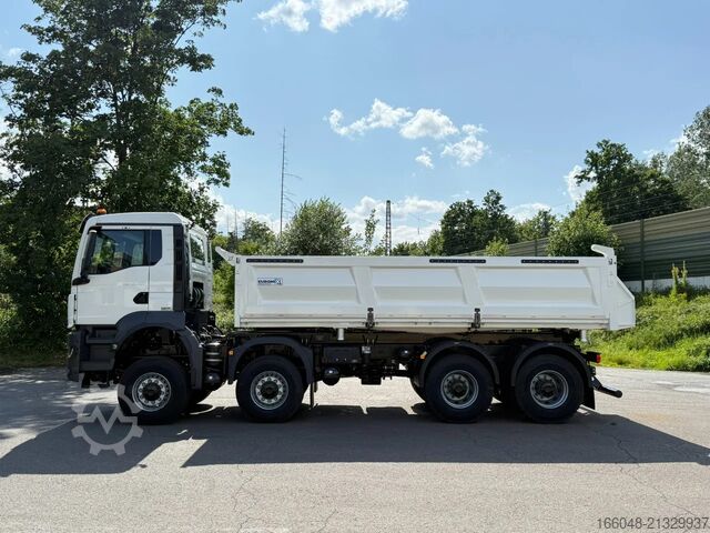 Avfallsbil MAN TGS 35.480 MAN TGS 35.480 8x8 EuromixMTP 3-Seit...