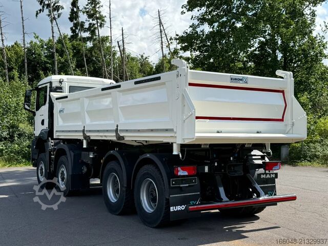 Avfallsbil MAN TGS 35.480 MAN TGS 35.480 8x8 EuromixMTP 3-Seit...