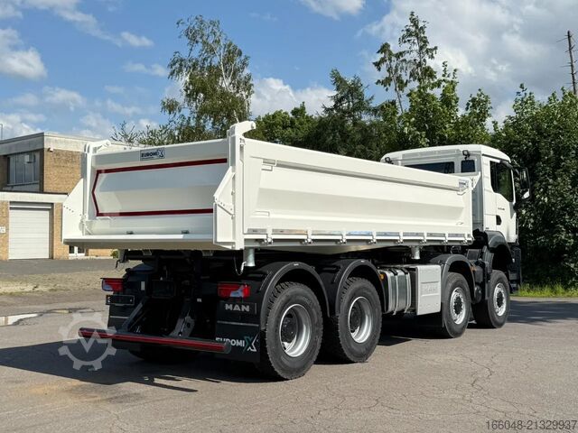 Avfallsbil MAN TGS 35.480 MAN TGS 35.480 8x8 EuromixMTP 3-Seit...