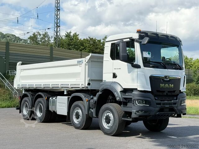 Avfallsbil MAN TGS 35.480 MAN TGS 35.480 8x8 EuromixMTP 3-Seit...