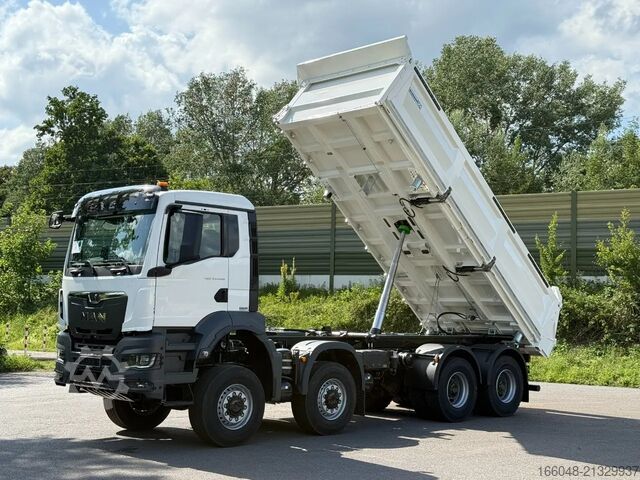 Avfallsbil MAN TGS 35.480 MAN TGS 35.480 8x8 EuromixMTP 3-Seit...