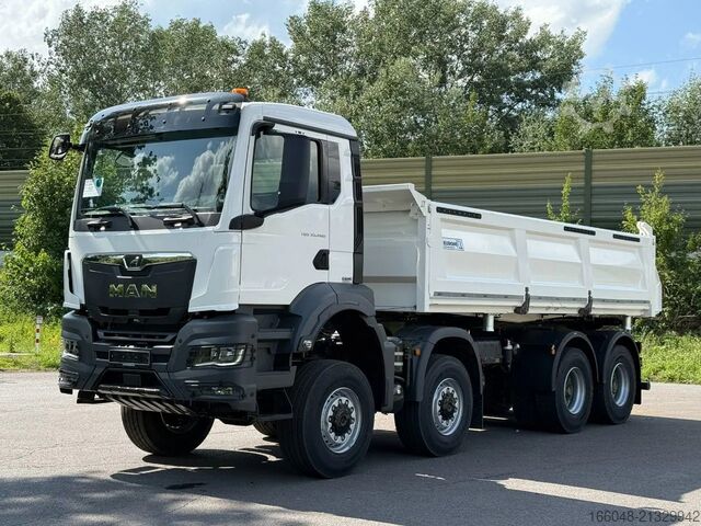 Avfallsbil MAN TGS 35.480 MAN TGS 35.480 8x6 EuromixMTP 3-Seit...
