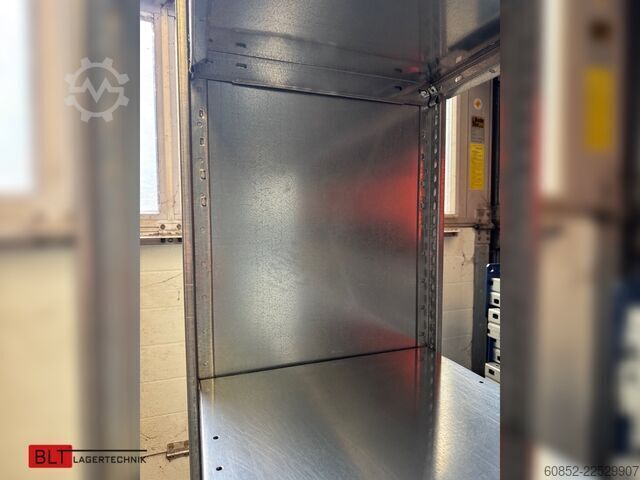 Raft modular ca. 30,06 lfm. Fachbodenregale META Clip H: 250 cm , T: 40 cm , 100 kg pro Ebene