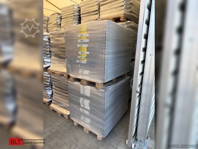 Raft modular ca. 30,06 lfm. Fachbodenregale META Clip H: 250 cm , T: 40 cm , 100 kg pro Ebene