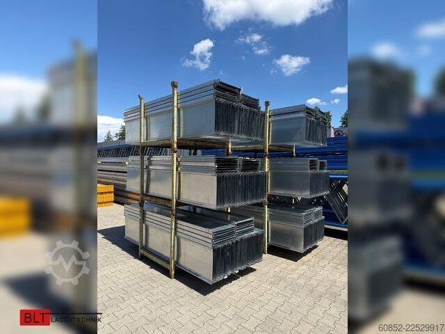 Raft modular ca. 8,06 lfm. Fachbodenregale META Clip, H: 250 cm , T: 40 cm , 100 kg pro Ebene