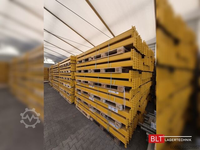 Rafturi pentru paleți cu rafturi rezistente 14 lfm STOW Palettenregale, H: 520cm Fachlast: 2250 kg, PNB0472, Regale