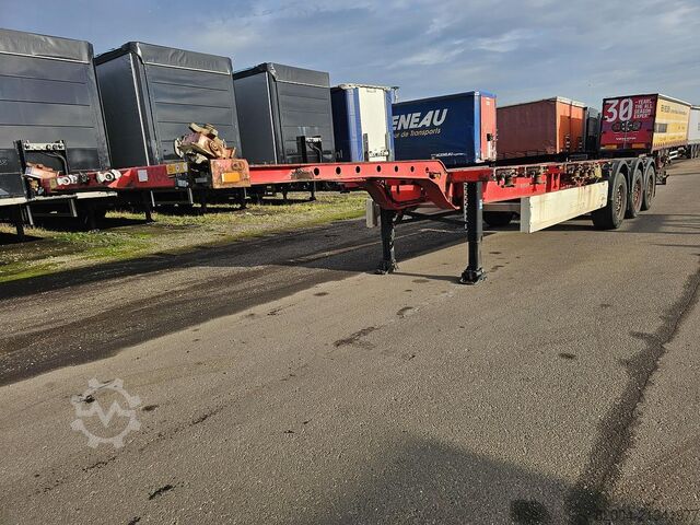 Containervervoer KRONE SD 27| SAF INTRADISC | SUPER SLIDING.| BELGIUM ...