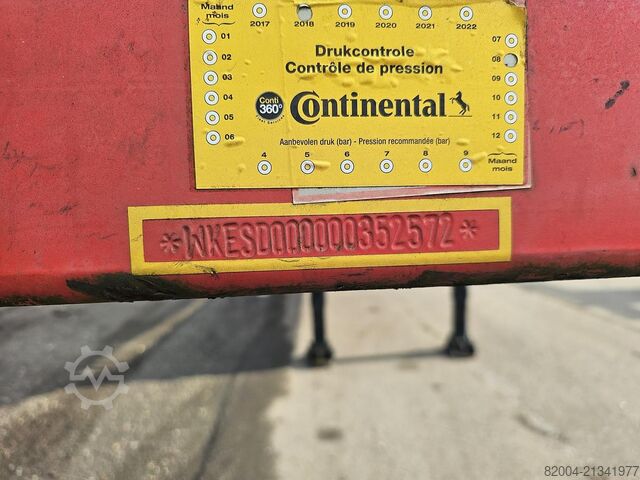 Containervervoer KRONE SD 27| SAF INTRADISC | SUPER SLIDING.| BELGIUM ...