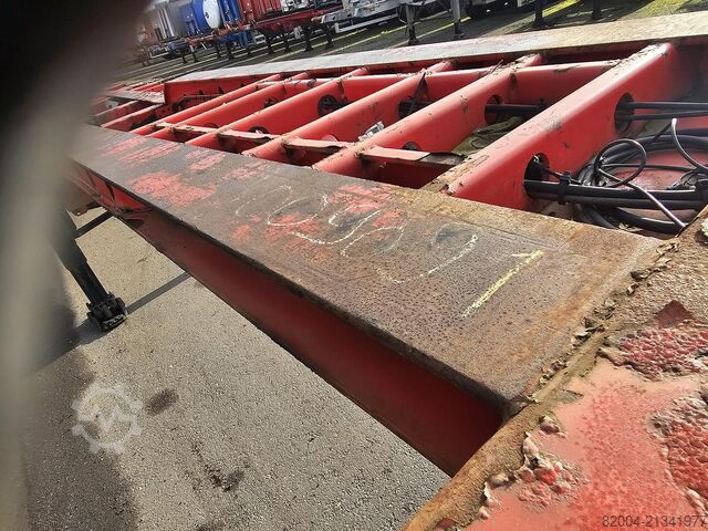 Containervervoer KRONE SD 27| SAF INTRADISC | SUPER SLIDING.| BELGIUM ...