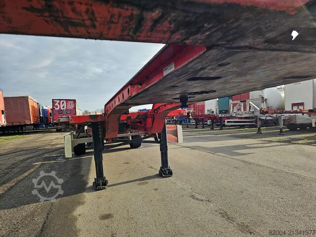 Containervervoer KRONE SD 27| SAF INTRADISC | SUPER SLIDING.| BELGIUM ...