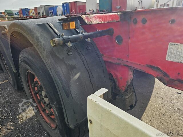 Containervervoer KRONE SD 27| SAF INTRADISC | SUPER SLIDING.| BELGIUM ...