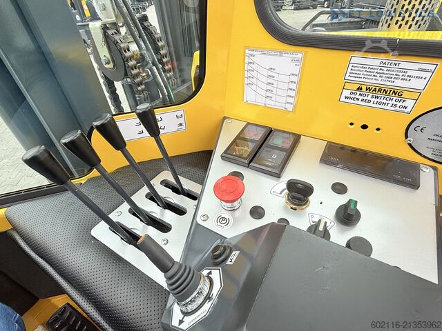 četvorosmerni viljuškar Combilift C4000 GAS DUPLEX 4600 FREE-LIFT CABIN