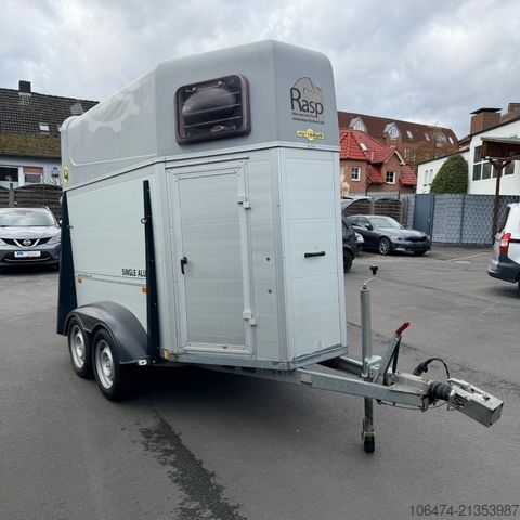 Prikolica za prevoz konja HUMBAUR Alu Single 1,5 er # 100 km/h Zulassung