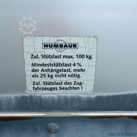 Prikolica za prevoz konja HUMBAUR Alu Single 1,5 er # 100 km/h Zulassung