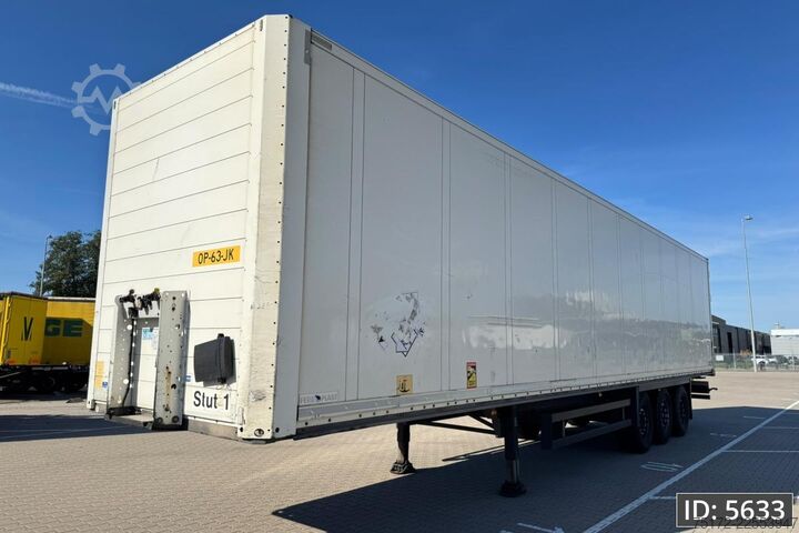 Kuffert Schmitz Cargobull SCB/S3B / Disk brakes / Double stock